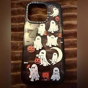 Casetify iPhone 16 pro Halloween ghost case